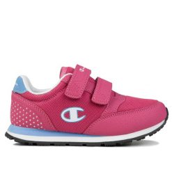 Buty dziewczęce sportowe na rzep Champion CHAMP EVOLVE M. Białe buty sportowe dziewczęce Champion, bez wzorów, bez zapięcia, trekkingowe. W wyprzedaży za 99.00 zł.