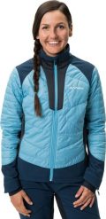 Vaude Kurtka wiatroszczelna sportowa damska Vaude Minaki III - niebieska 36. Niebieskie kurtki damskie Vaude, bez wzorów, bez kaptura. Za 343.85 zł.