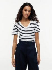 Tommy Hilfiger Koszulka Kobiety Bawełna biały|wielokolorowy, XS. Białe t-shirty damskie Tommy Hilfiger, xs, bez wzorów, z bawełny, bez kołnierzyka. Za 179.95 zł.