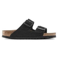 Klapki damskie Birkenstock Arizona Sfb. Skarpety damskie Birkenstock, bez wzorów, z materiału. Za 489.70 zł.