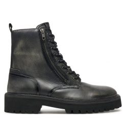 Trapery Pepe Jeans. Czarne śniegowce i trapery męskie Pepe Jeans, z jeansu, bez zapięcia. Za 759.99 zł.