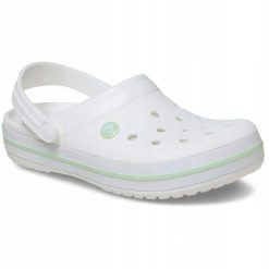 Chodaki Klapki Unisex Crocband 11016 Clog 46-47. Białe klapki męskie Crocs, z materiału. Za 289.99 zł.