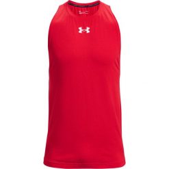 Tank top Under Armour Baseline coton. Białe t-shirty męskie Under Armour, s, bez wzorów, z bawełny, sportowe, bez kołnierzyka. Za 186.50 zł.
