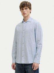 Jack & Jones Koszula Summer 12289174 Błękitny Regular Fit. Niebieskie koszule męskie Jack & Jones, m, bez wzorów, z bawełny, bez kołnierzyka, bez ramiączek. Za 159.99 zł.