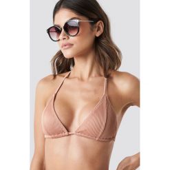 NA-KD Swimwear Ribbed Triangle Bikini Top - Pink. Bikini damskie marki NA-KD Swimwear. Za 60.95 zł.
