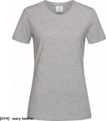 Stedman SST2600 - T-shirt damski ST2600 - szary heather 2XL. Brązowe t-shirty damskie Stedman, xl, bez wzorów, bez kołnierzyka. Za 18.35 zł.