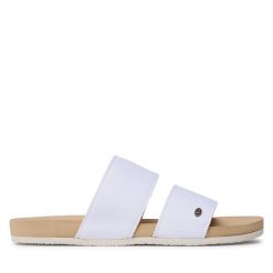 Klapki Rip Curl. Białe klapki damskie Rip Curl, bez wzorów, sportowe, bez obcasa. Za 329.99 zł.