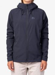 Kurtka softshell damska Hannah Airy Hoody. Niebieskie kurtki damskie Hannah, s, bez wzorów, z materiału, bez kaptura. Za 412.49 zł.