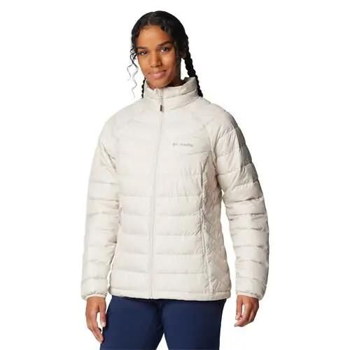 Kurtka Kobieta Columbia Powder Lite II beżowy. Białe kurtki damskie Columbia, xs, bez wzorów, z materiału, bez kaptura. Za 479.99 zł.