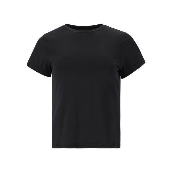 Damski jersey Athlecia Almi. Czarne koszulki sportowe damskie Endurance, bez wzorów, z jersey, bez kołnierzyka, bez ramiączek, do biegania. Za 163.00 zł.