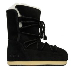 Śniegowce Moon Boot. Czarne śniegowce i trapery damskie Moon Boot. Za 1,129.00 zł.