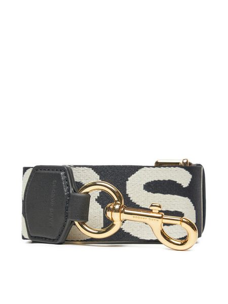 Marc Jacobs Wymienny pasek do torebki 2S3SST013S02 Czarny. Czarne torebki do ręki damskie Marc Jacobs, bez wzorów, z materiału, bez dodatków. Za 379.99 zł.