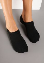 Czarne Wiskozowe Skarpety Stopki 3 Pack Xriefra. Czarne skarpety damskie Renee, bez wzorów, z wiskozy. Za 8.99 zł.