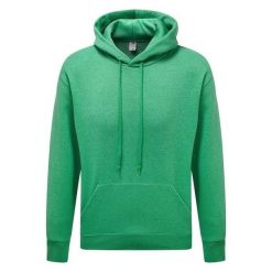 Bluza Z Kapturem Męska Regularny. Zielone bluzy męskie Fruit of the Loom, m, bez wzorów, z kapturem. Za 43.99 zł.