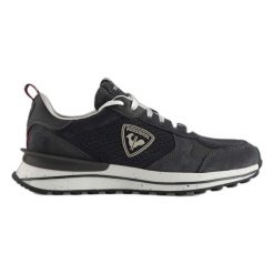 Kobiece trampki Rossignol Heritage Retro. Szare trampki i tenisówki damskie Rossignol, bez wzorów, z materiału, retro, bez zapięcia. Za 544.00 zł.