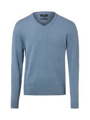 Nils Sundström swetry z dzianiny Mężczyźni Bawełna (100%) niebieski, XXL. Niebieskie swetry przez głowę męskie Nils Sundström, m, bez wzorów, z bawełny, bez kołnierzyka. Za 199.95 zł.