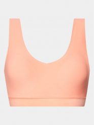 Chantelle Biustonosz top Soft Stretch C16A10 Pomarańczowy. Brązowe biustonosze Chantelle, bez wzorów, z syntetyku. Za 189.99 zł.