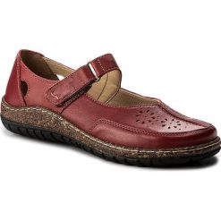 Półbuty LASOCKI - 1922-02 Czerwony. Czerwone półbuty damskie Lasocki, z materiału. Za 149.99 zł.