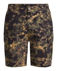 Spodenki hybrydowe dla Mężczyzn HALF 19" Brązowy. Zielone szorty męskie Quiksilver, m, bez wzorów, z elastanu. Za 239.99 zł.