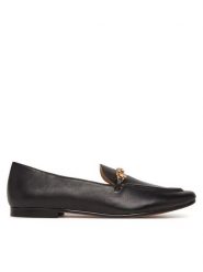 TWINSET Loafersy 251TCP134 Czarny. Czarne mokasyny damskie Twinset, ze skóry. Za 519.99 zł.