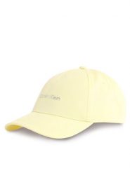 Calvin Klein Czapka z daszkiem Ck Must Tpu Logo Cap K60K610525 Żółty. Żółte szaliki i chusty damskie Calvin Klein, bez wzorów, z bawełny. Za 89.99 zł.