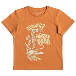 Quiksilver Chłopięca Koszulka Wassup Dino Ss 110 Pomarańczowa. T-shirty dla chłopców marki Quiksilver. Za 65.00 zł.