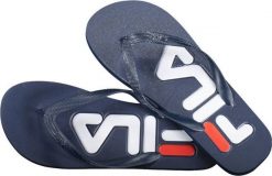 Fila FILA NIEBIESKIE KLAPKI DAMSKIE 44. Niebieskie klapki damskie Fila, bez wzorów, sportowe, bez obcasa. Za 51.40 zł.