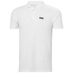 Polo Helly Hansen Malcesine. Białe koszulki polo męskie Helly Hansen, m, bez wzorów, z bawełny, eleganckie, bez ramiączek. Za 354.00 zł.
