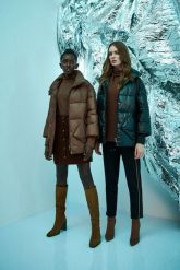 Pikowana kurtka z kołnierzem kasztanowa. Brązowe kurtki damskie MOODO, xxl, bez wzorów, z poliesteru, bez kaptura. W wyprzedaży za 125.99 zł.