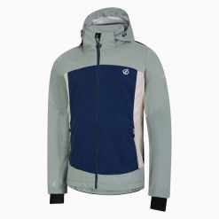Męska Kurtka Soft Shell Mountaineer. Czarne kurtki sportowe męskie Dare 2b, m, bez wzorów, z softshellu, trekkingowe. Za 144.99 zł.