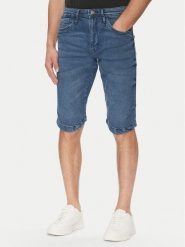 INDICODE Szorty jeansowe Kem 70-172 Niebieski Slim Fit. Niebieskie szorty męskie INDICODE, m, bez wzorów, z bawełny. Za 129.99 zł.