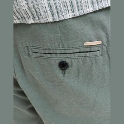Szorty Jack & Jones Stace Summer Green. Zielone krótkie spodenki sportowe męskie Jack&Jones, na lato, s, bez wzorów, z materiału, wakacyjne. Za 177.62 zł.