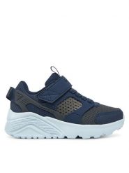 Skechers Sneakersy Uno Lite GRIDSTILL 405715L/NVCC Granatowy. Niebieskie trampki i tenisówki chłopięce Skechers, bez wzorów, z materiału, bez zapięcia. Za 159.99 zł.