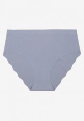 Niebieskie Majtki Figi z Geometrycznym Wzorem Lilivoria. Niebieskie figi damskie Born2be, l, bez wzorów, z jeansu. Za 4.99 zł.