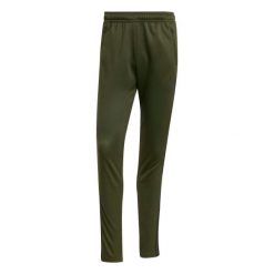 Spodnie dresowe adidas Train Essentials 3-Stripes. Zielone buty sportowe męskie Adidas, bez wzorów, z dresówki, na fitness i siłownię. Za 196.00 zł.