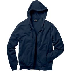 Bluza z kapturem zapinana na zamek. Czarne bluzy męskie bonprix, l, bez wzorów, z dresówki, z kapturem. Za 104.99 zł.