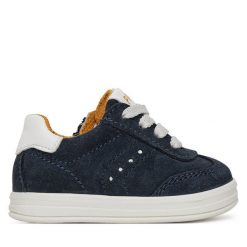Sneakersy Primigi. Niebieskie trampki i tenisówki chłopięce Primigi, bez wzorów, bez zapięcia. Za 129.99 zł.