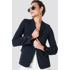 Trendyol Marynarka z guzikami - Blue,Navy. Niebieskie żakiety damskie Trendyol, z poliesteru. Za 121.95 zł.