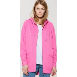 Długa bluza z kapturem - Różowy. Bluzy damskie marki House. W wyprzedaży za 39.99 zł.