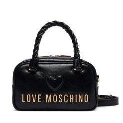 Torebka LOVE MOSCHINO. Czarne torebki do ręki damskie Love Moschino, bez wzorów, klasyczne, bez dodatków. Za 949.99 zł.