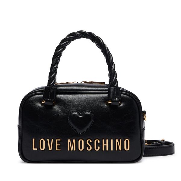 Torebka LOVE MOSCHINO. Czarne torebki do ręki damskie Love Moschino, bez wzorów, klasyczne, bez dodatków. Za 811.99 zł.