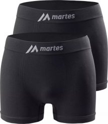 Beon Męskie bokserki Martes essentials MAREVO 2PACK black/black rozmiar 3XL. Czarne bokserki męskie Beon, m, bez wzorów. Za 21.58 zł.