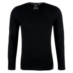 S.Oliver T-Shirt Męski Xl Czarny. Czarne bluzki z długim rękawem męskie S.Oliver. Za 59.00 zł.