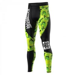 Legginsy sportowe męskie EXTREME HOBBY NEO WARRIOR. Zielone legginsy sportowe męskie EXTREME HOBBY, m, bez wzorów, z dzianiny, długie, do biegania. Za 229.00 zł.