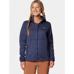 Bluza Polarowa Damska Columbia Sweater Weather II. Niebieskie bluzy sportowe damskie Columbia, l, bez wzorów, z polaru, bez kaptura, trekkingowe. Za 429.00 zł.