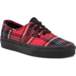 Tenisówki VANS - Authentic VN0A38EMU5P (Plaid Mix) Red/Black. Trampki męskie marki Vans. W wyprzedaży za 229.00 zł.