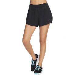 Szorty damskie Skechers performance 3 Inch Hybrid Short. Czarne szorty damskie Skechers, m, bez wzorów, z poliesteru. Za 390.00 zł.