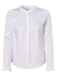 MOS MOSH Bluzka Kobiety Bawełna biały, XS. Białe bluzki damskie Mos Mosh, xs, bez wzorów, z bawełny, eleganckie, bez kołnierzyka, bez ramiączek. Za 549.95 zł.
