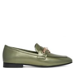 Loafersy Eva Minge. Zielone mokasyny damskie Eva Minge. Za 399.99 zł.