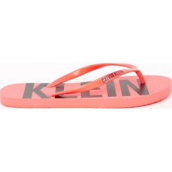 Calvin Klein Jeans - Japonki. Różowe klapki damskie Calvin Klein Jeans, z jeansu. W wyprzedaży za 99.90 zł.